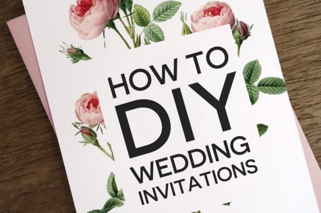 Do It Yourself Wedding Invitations