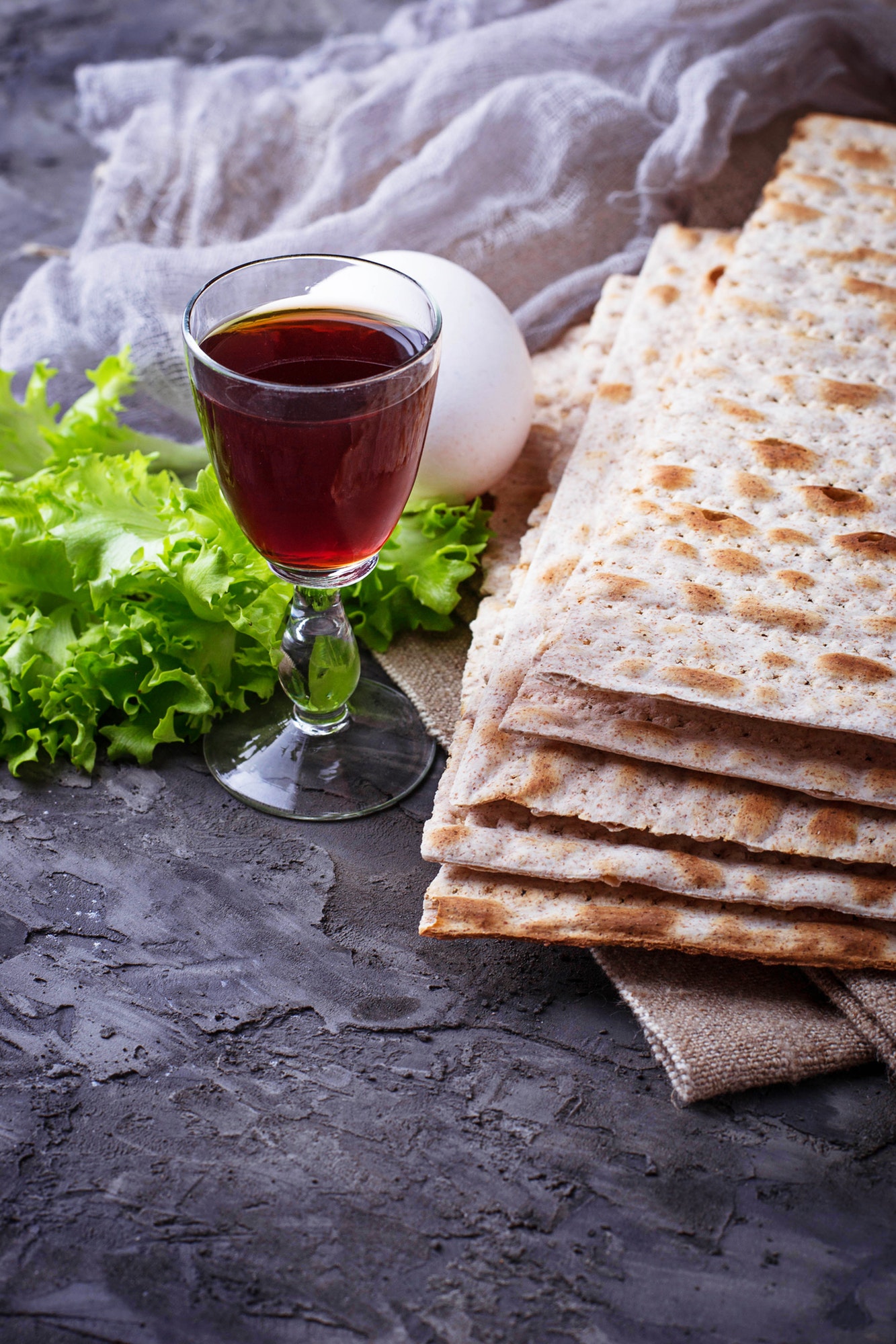Concept of traditional Jewish celebration Passover seder