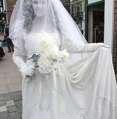The chicest alternative wedding dresses we spotted at London Fashion Week